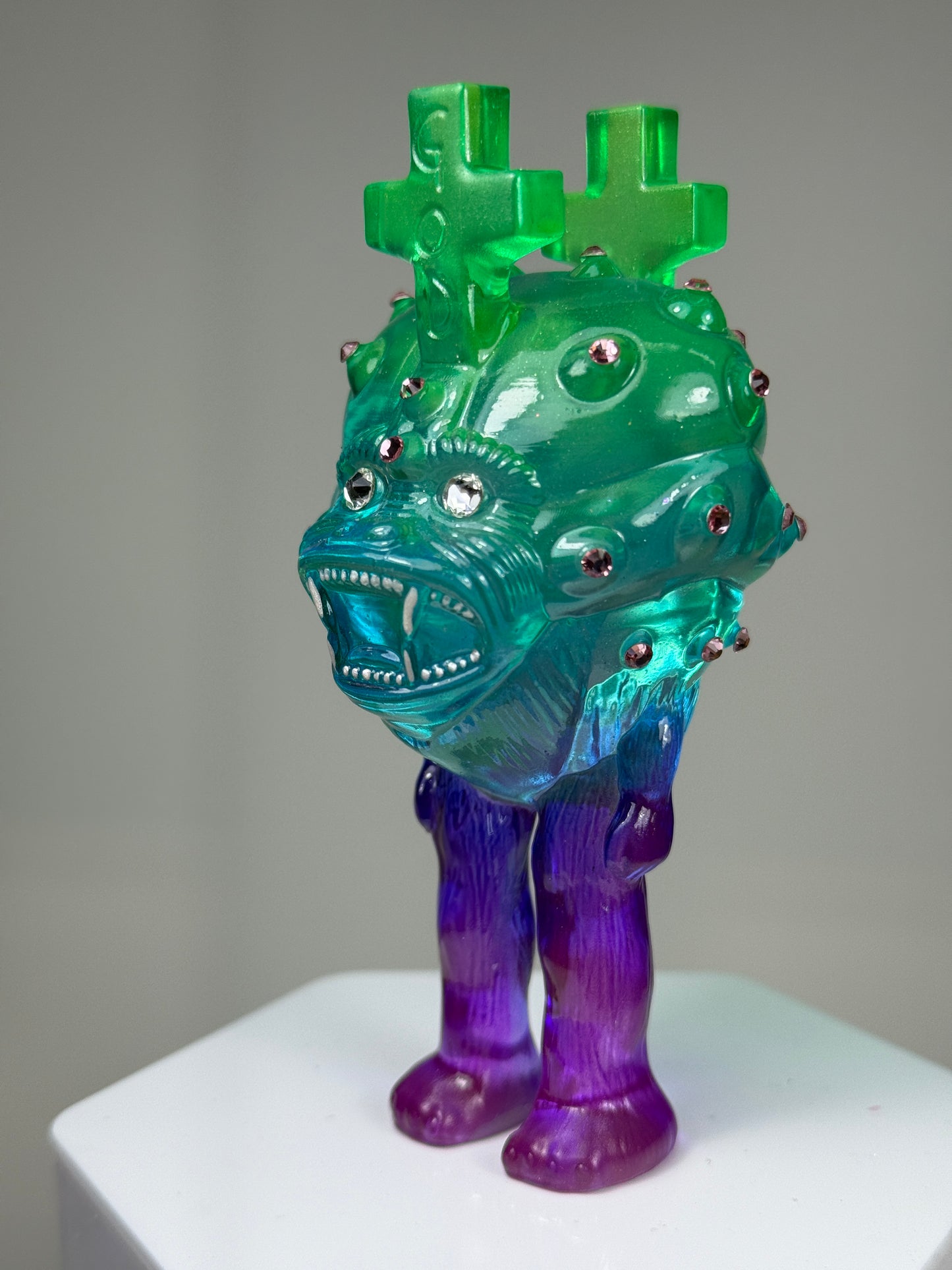 God Junior: Transparent Green/Purple