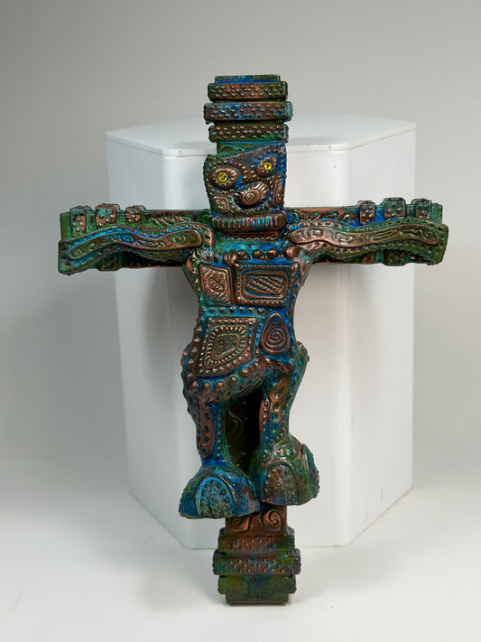 Wonky Robot Up on the Cross: Copper Plated Thief