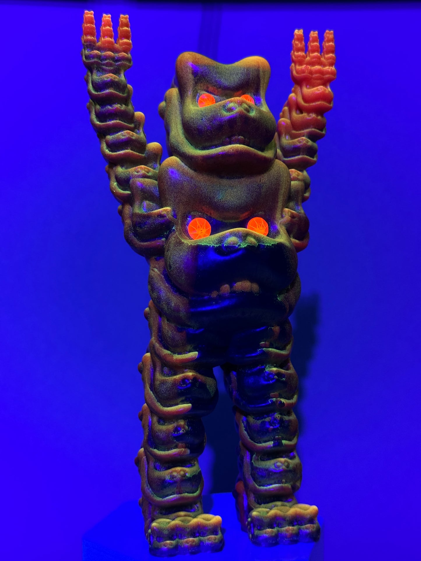 Mecha Head Ape: Universal Glow Red