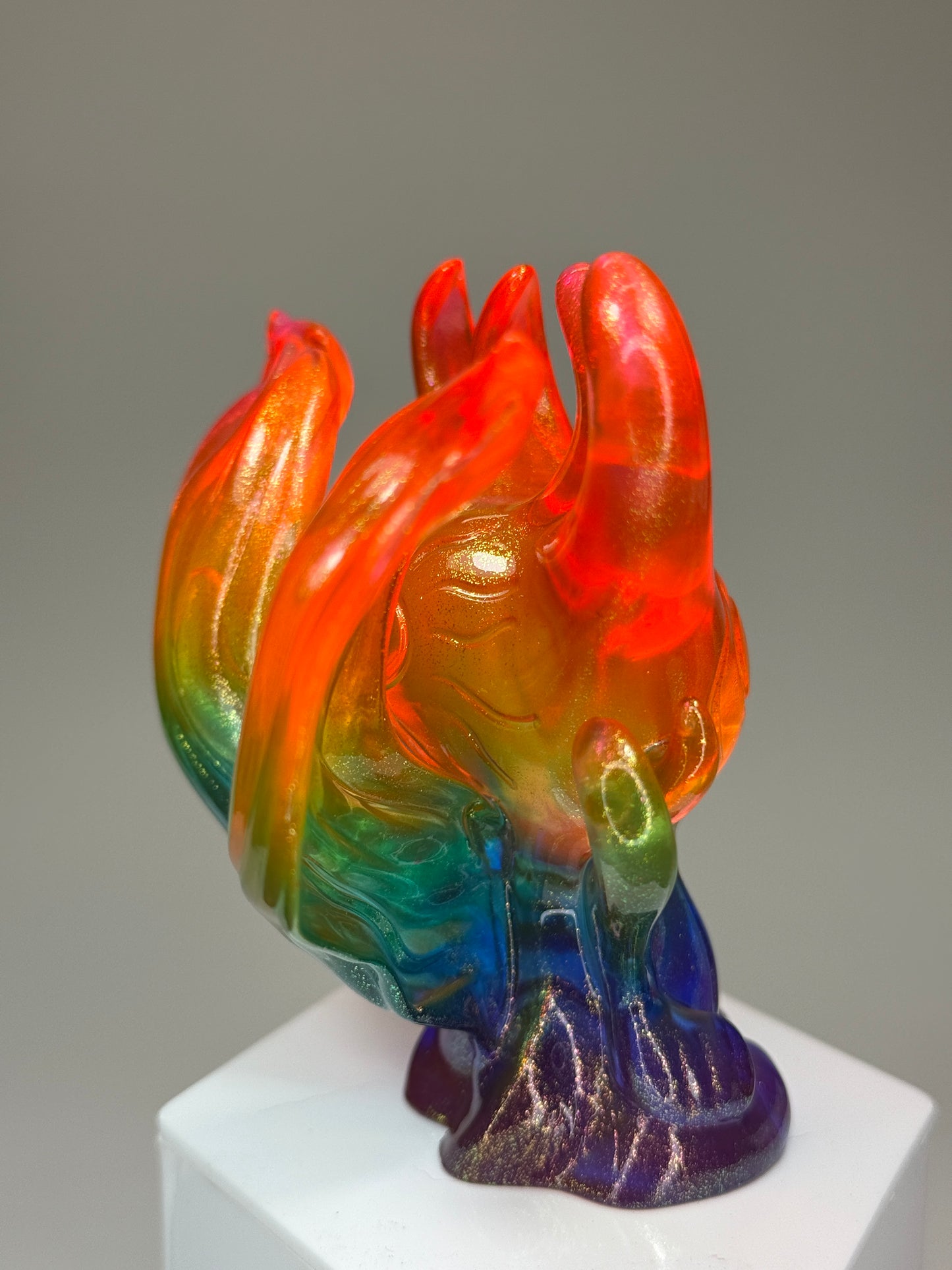 Angel, Fallen: Gold Transparent Rainbow