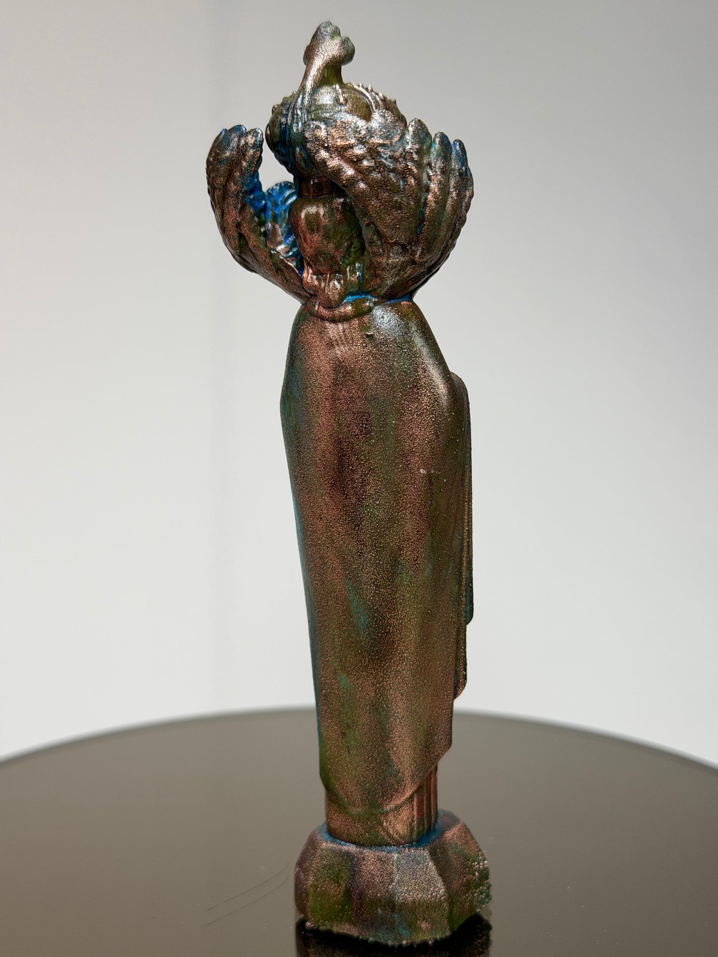 Christ Through Time: Copper Plated Baby Savior