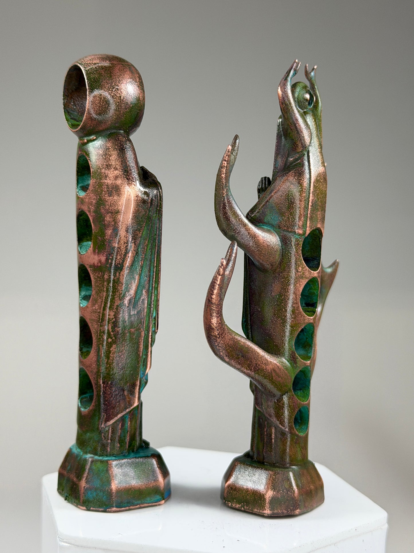 Whole Jesus and Mary Neo: Copper Plated