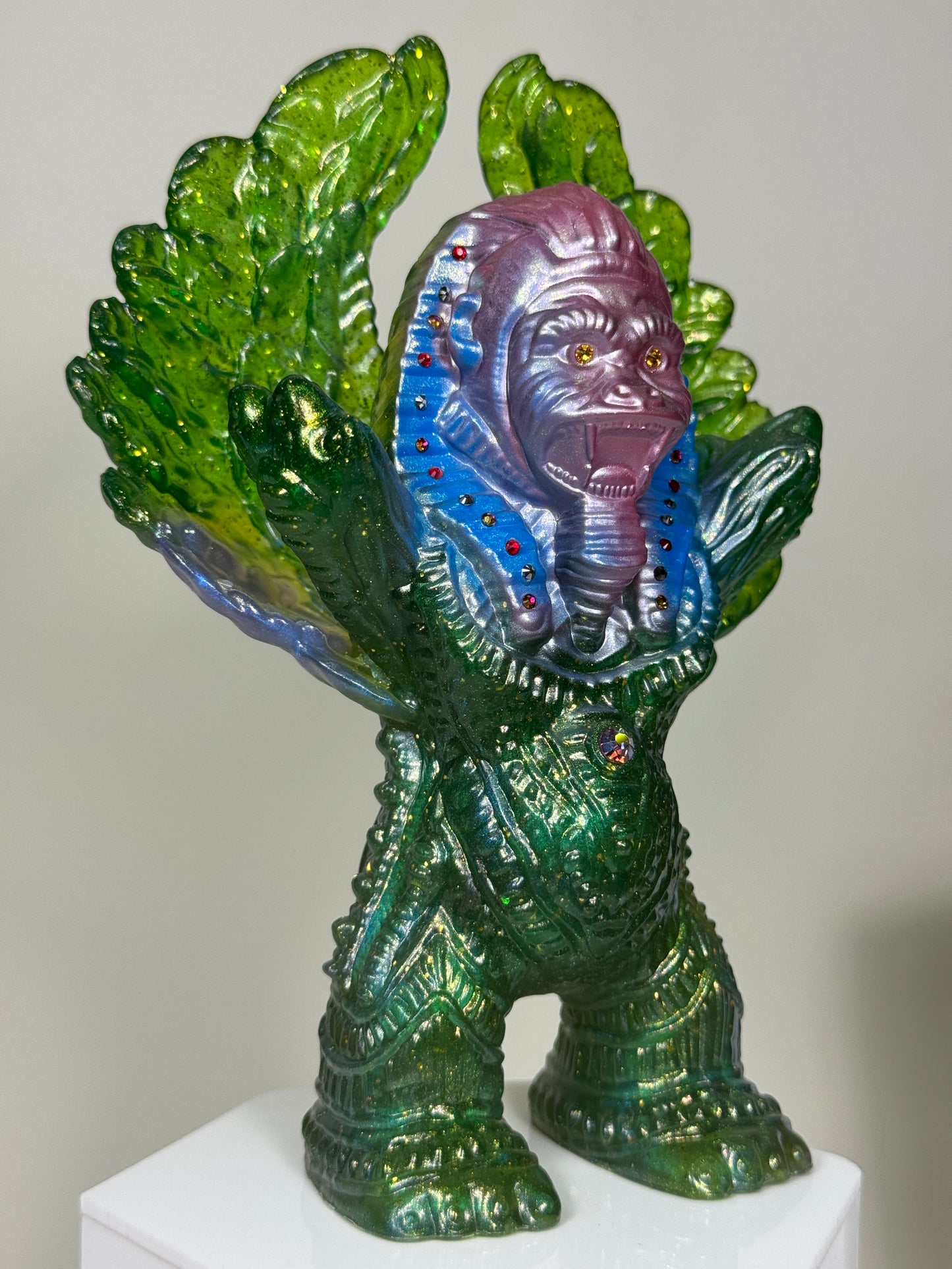 Winged Sphinx Ape: Green