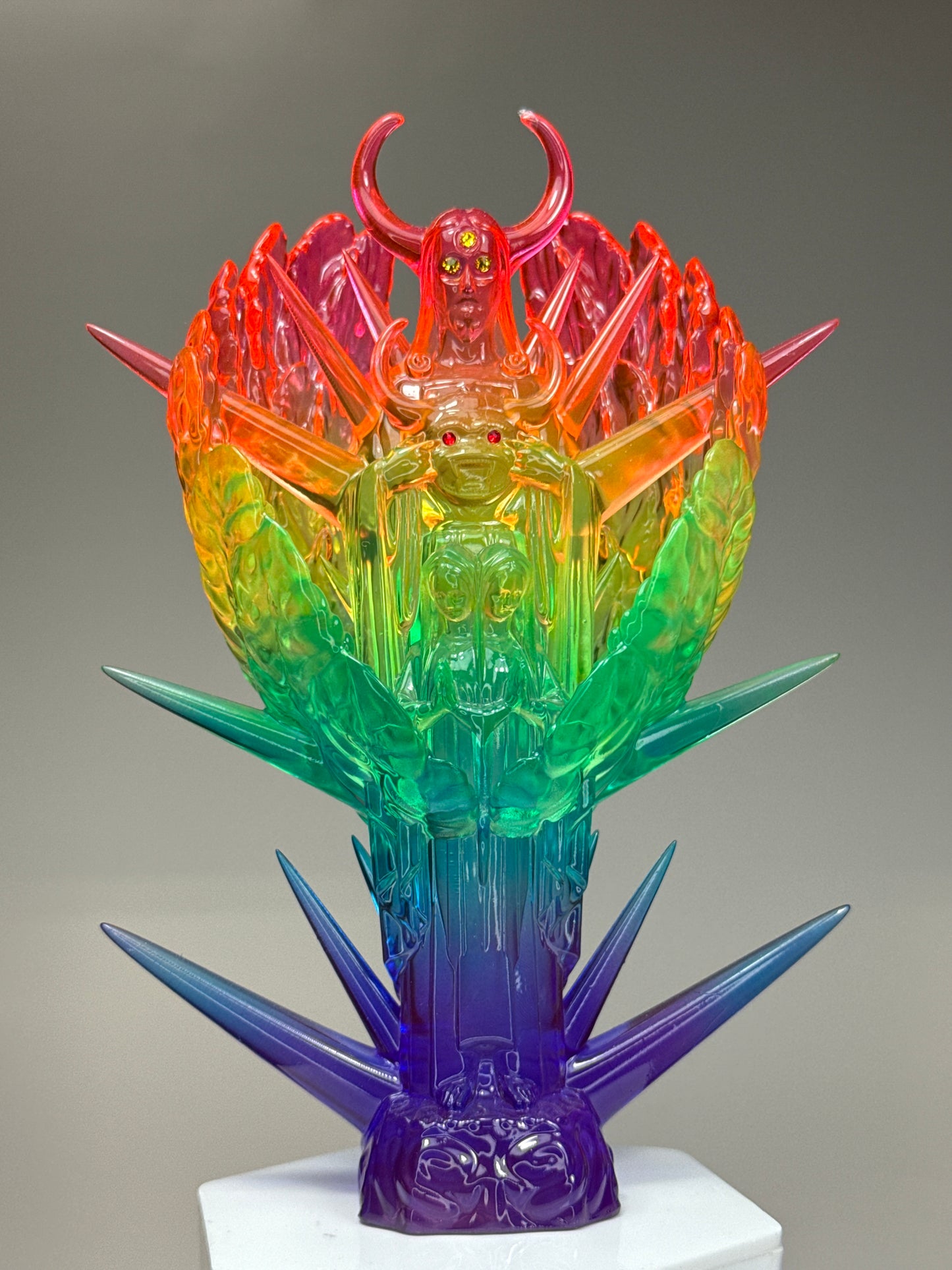 Demonic Jesus: Transparent Rainbow Day