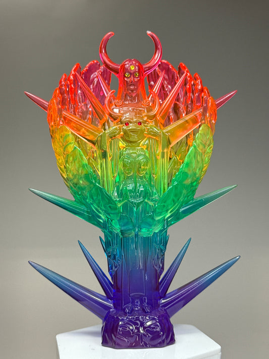 Demonic Jesus: Transparent Rainbow Day