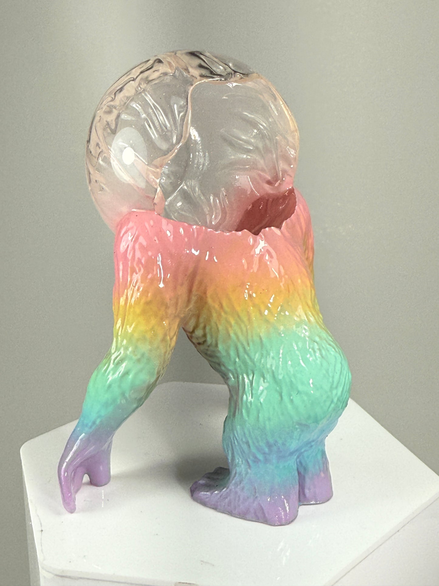 World Famous Deep Space Eyeball Ape: Pastel Rainbow