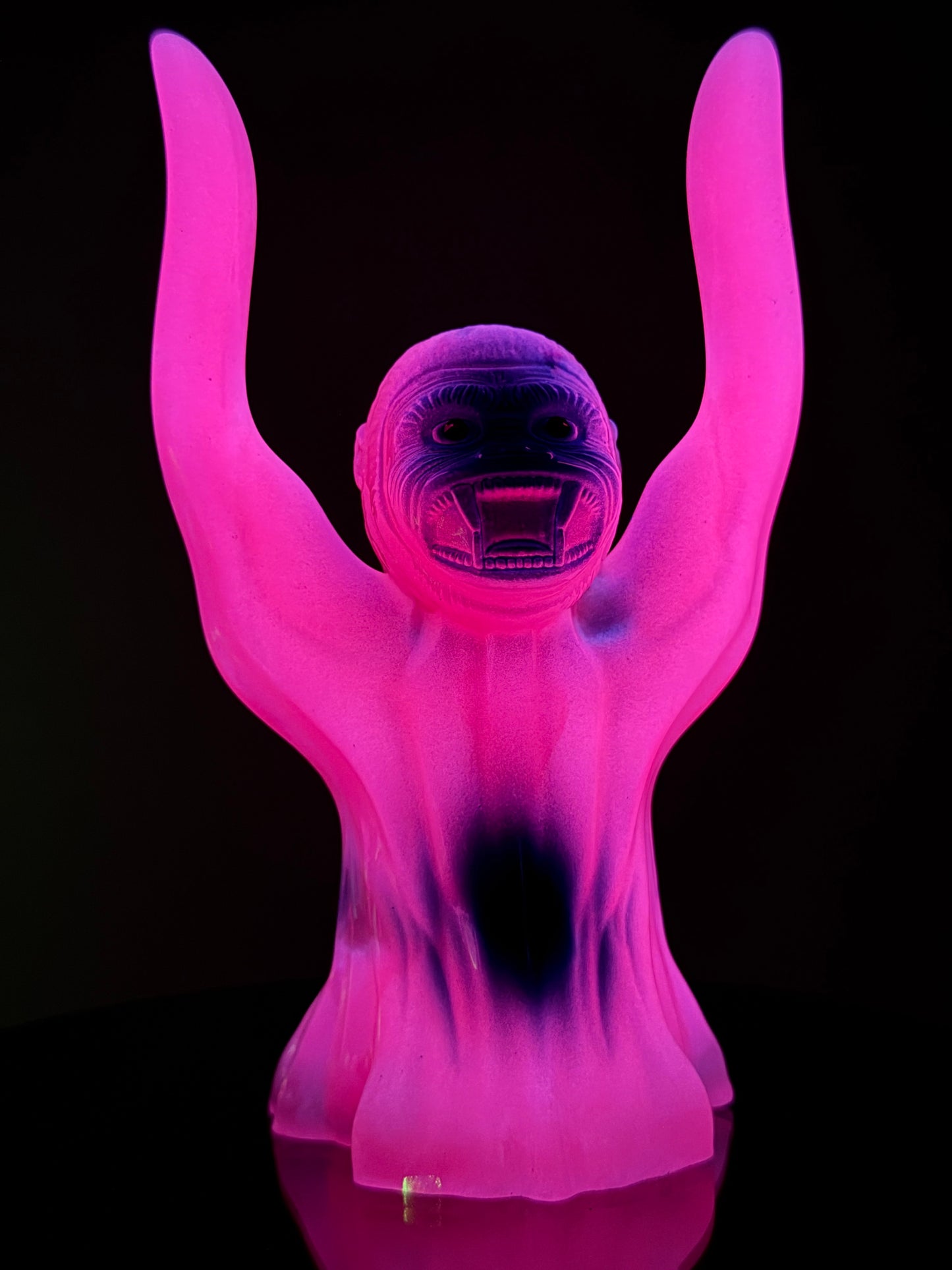 Ghostly Ape: Glow Pink