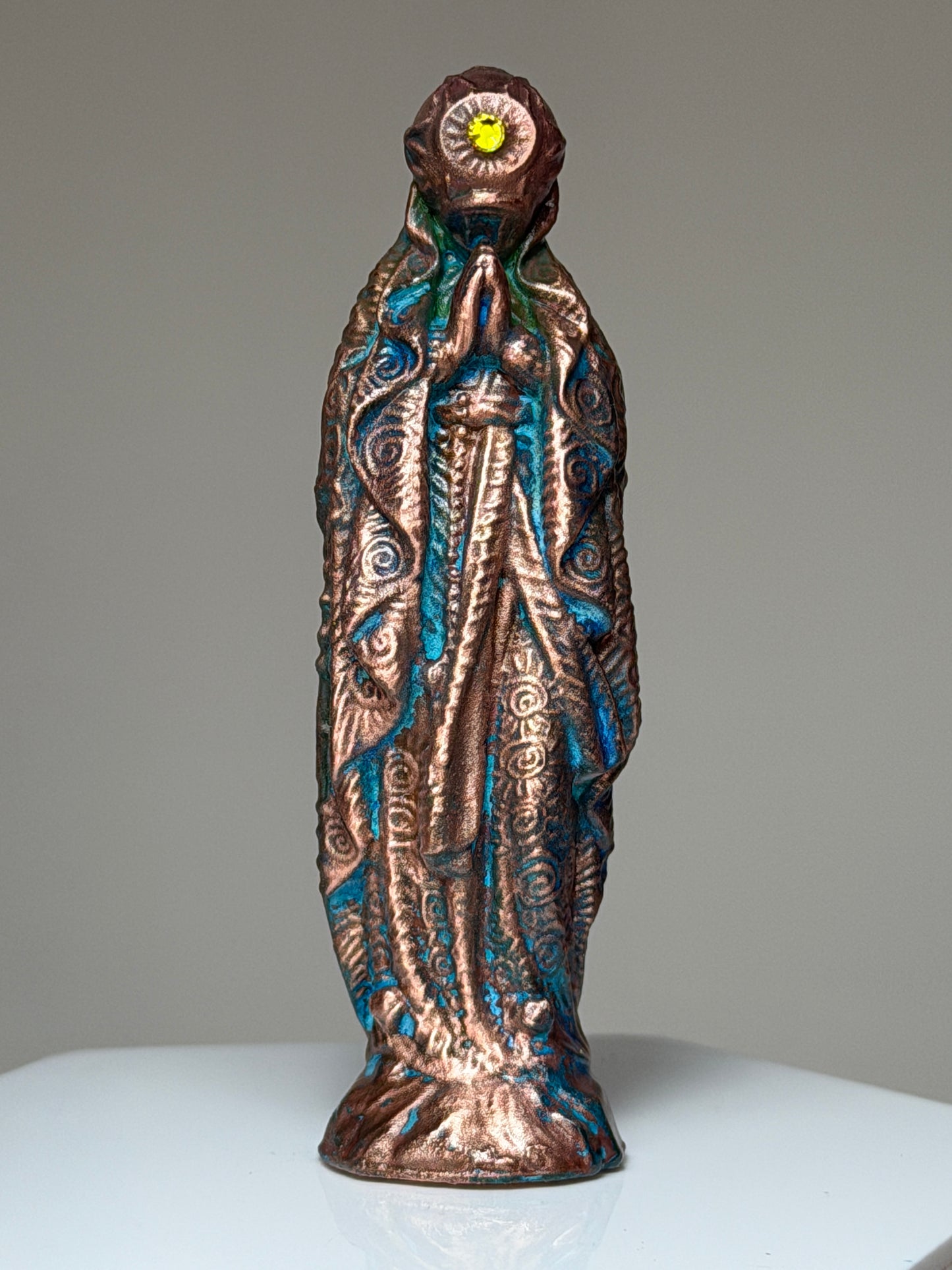 The Holy Prayers of the Parasitic Eye: Copper Plated Patina