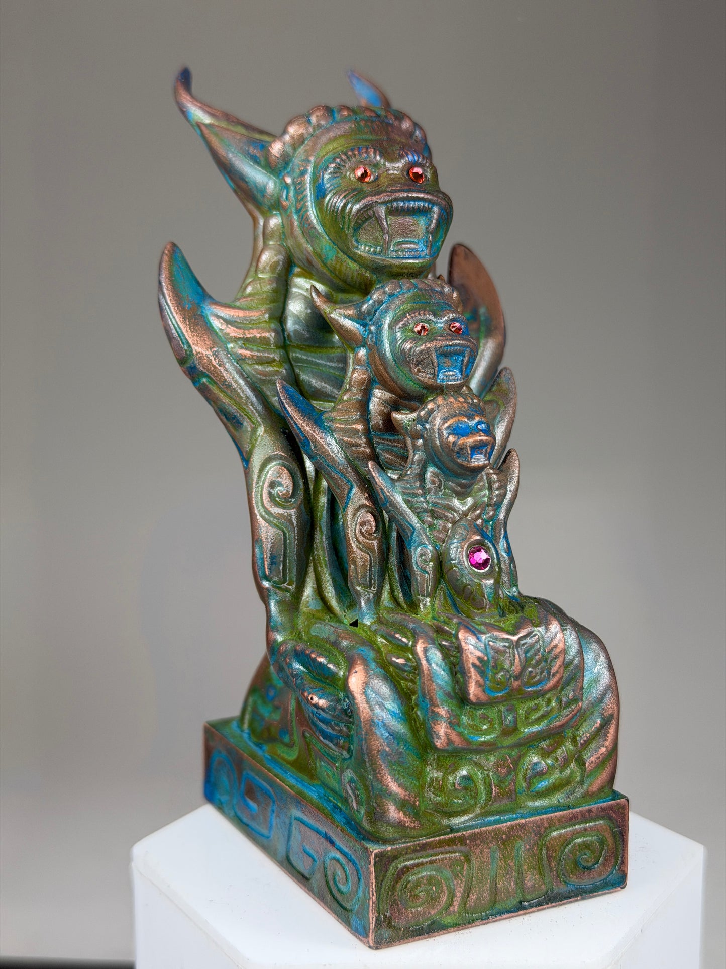 Egyptian Cosmonaut Apes: Copper Plated