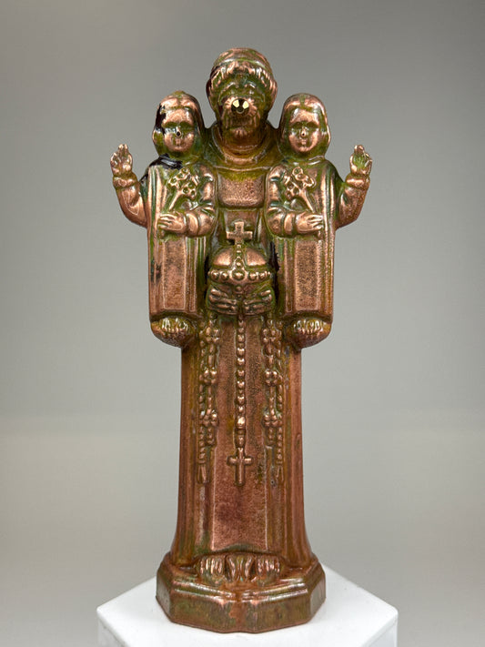 Cyclops with Twins: Copper Plated Old