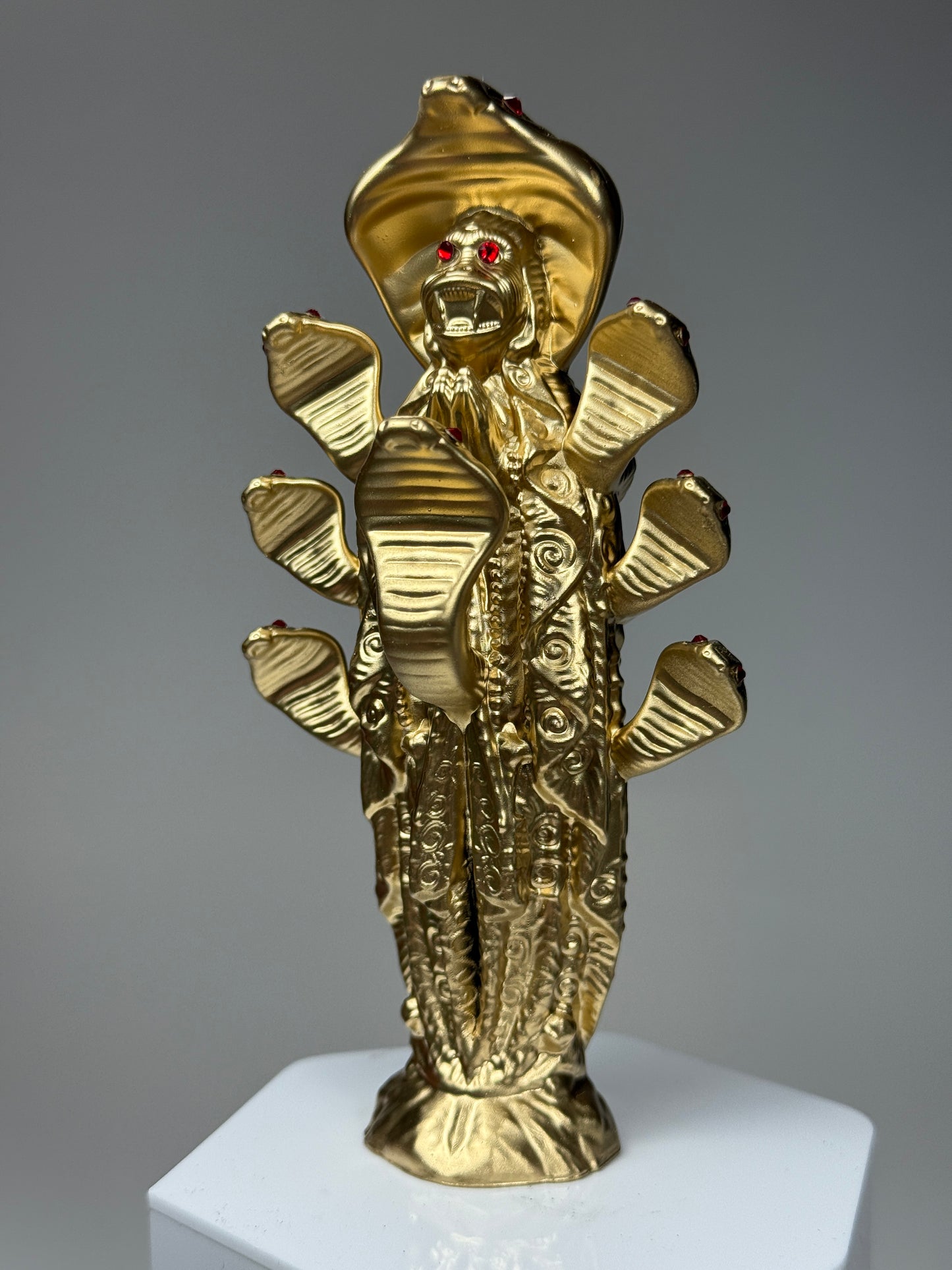 Cobra Cult Worshiper: Gold Chrome with Red