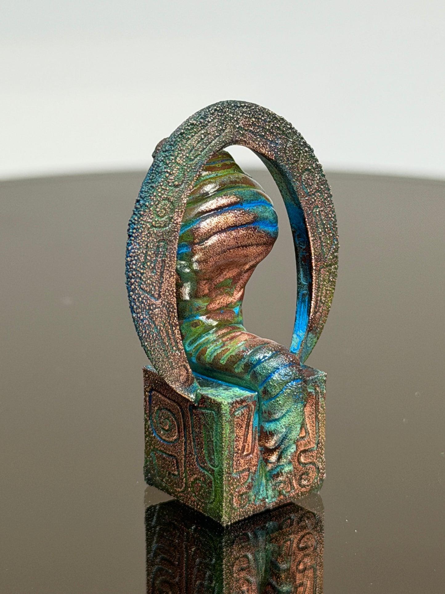 Egyptian Cobra: Mini Copper Plated Strong