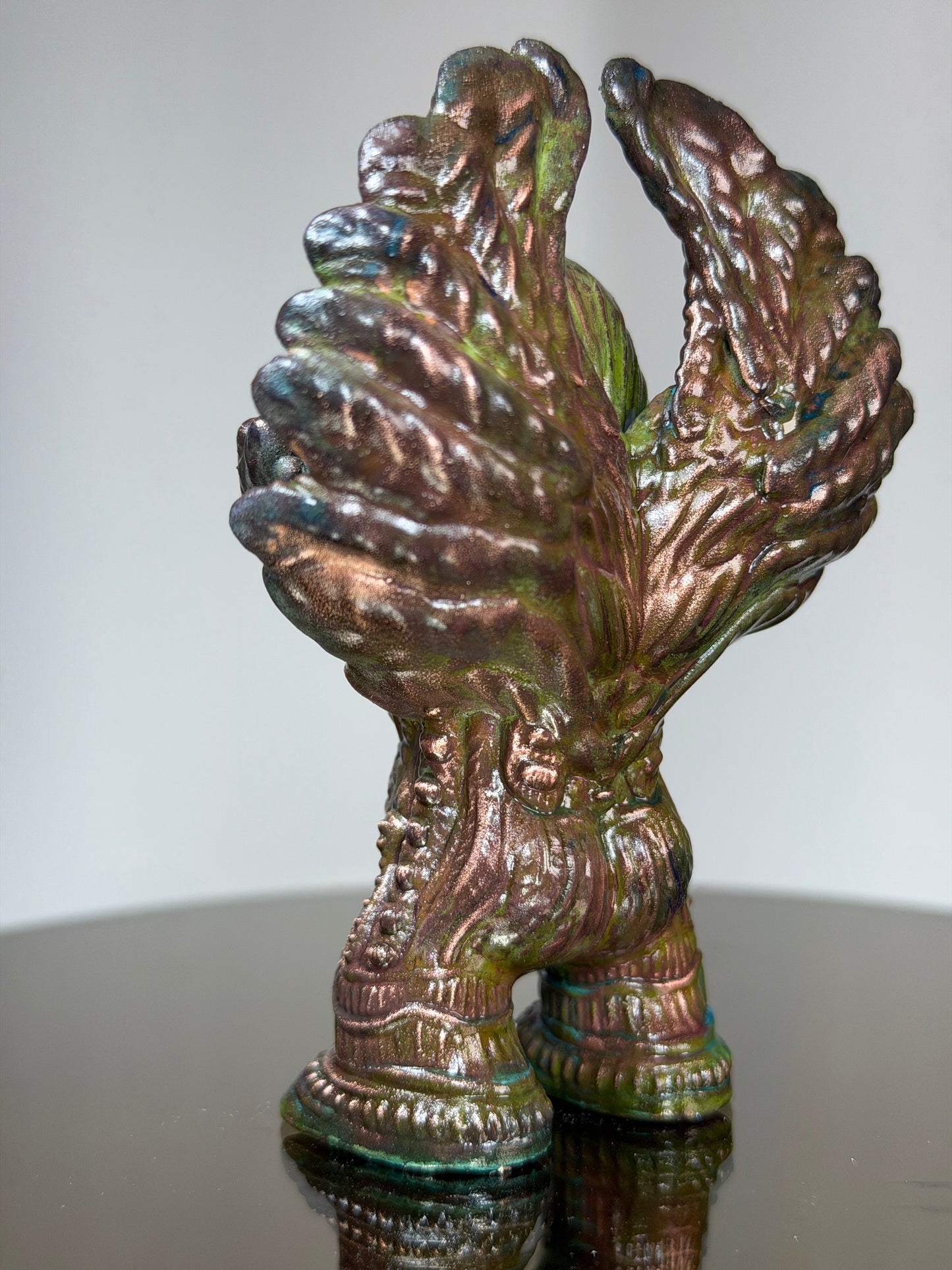 Winged Sphinx Ape: Cooper Plated Understatement