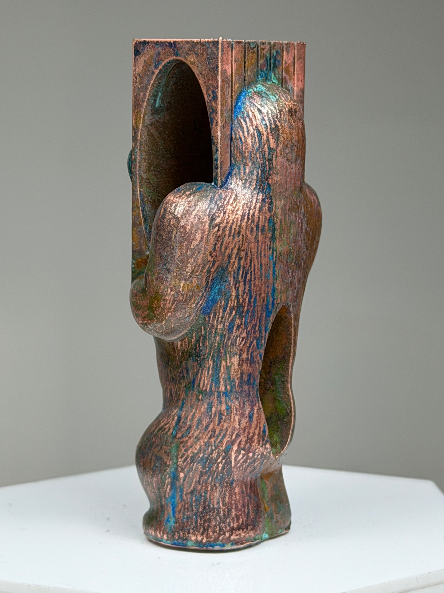 Monolith Head Ape: Copper Plated Stompy