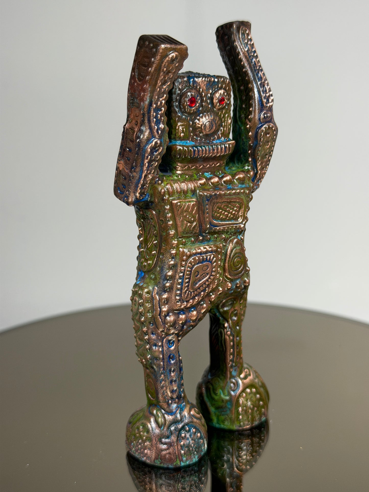Wonky Robot: Copper Plated GooGone