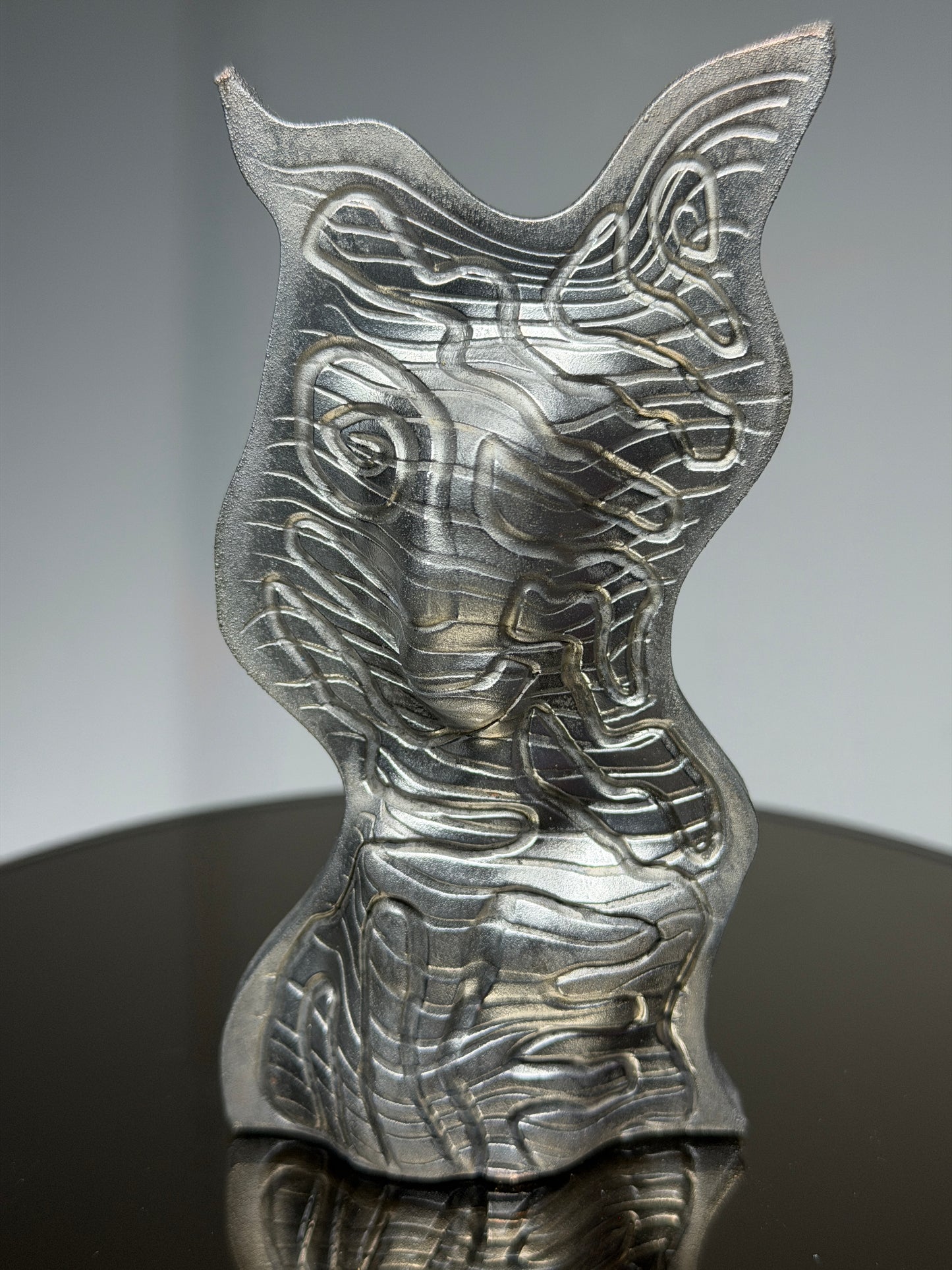 Hard Edge Soft (Portrait): Chrome Plated Vesperant