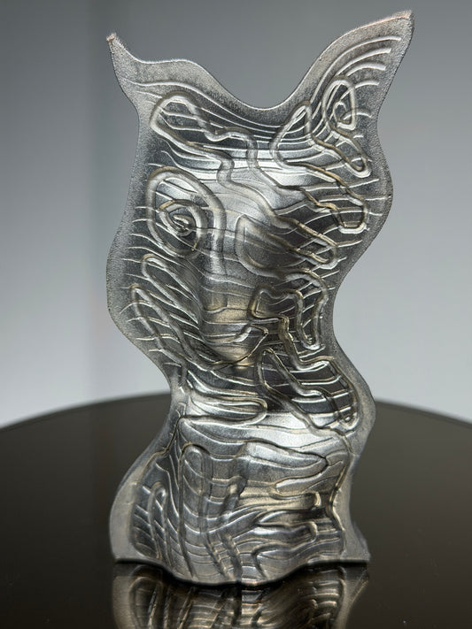 Hard Edge Soft (Portrait): Chrome Plated Vesperant