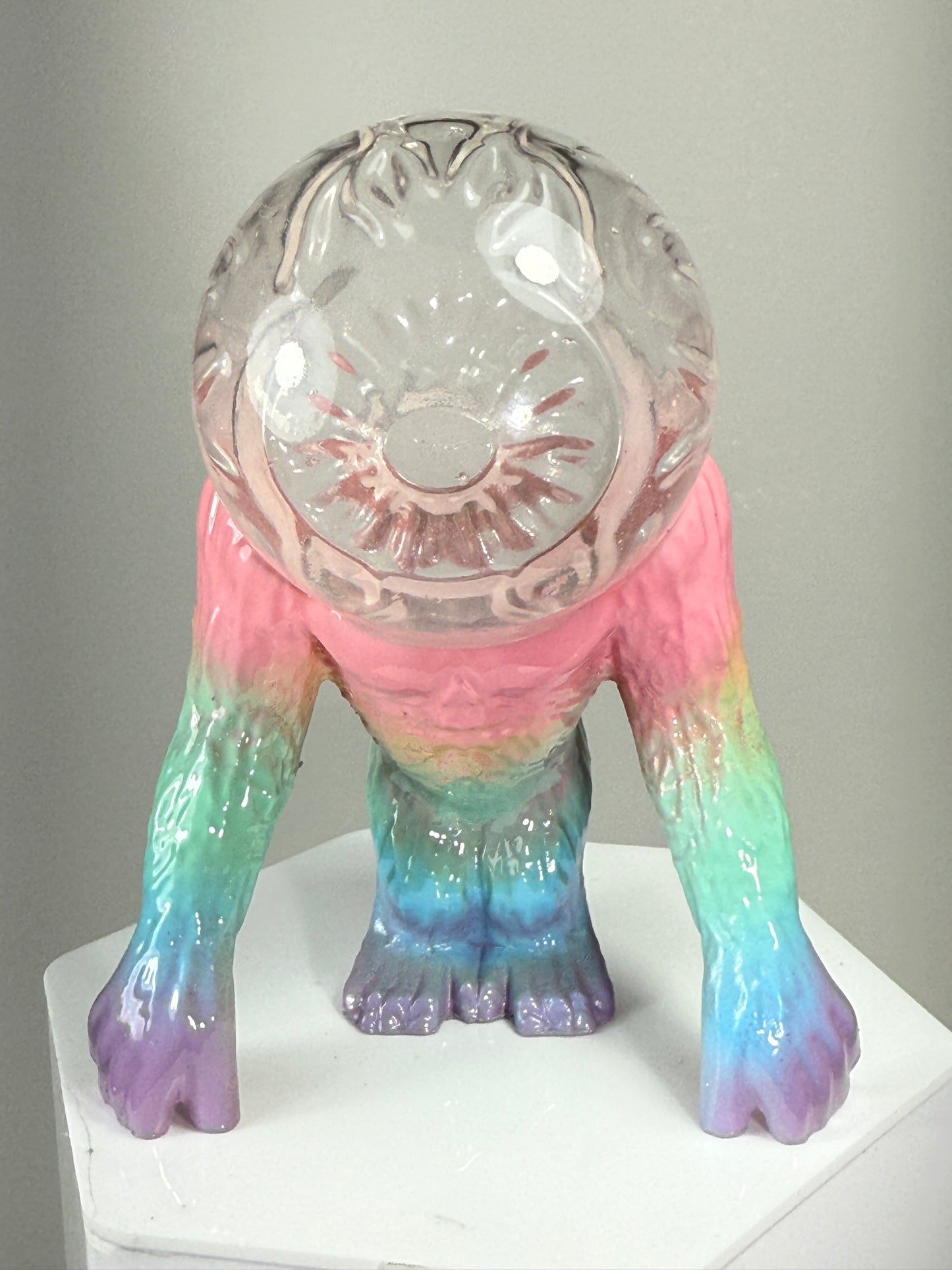World Famous Deep Space Eyeball Ape: Pastel Rainbow