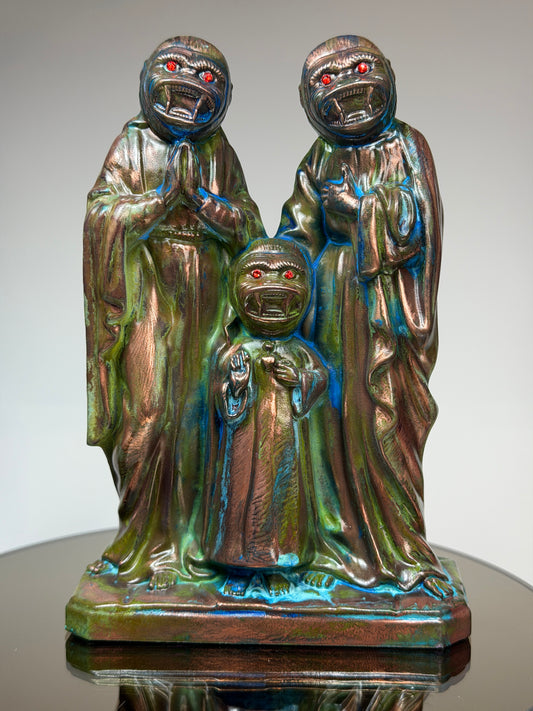 The Holy Ape Family: Copper Plated XL