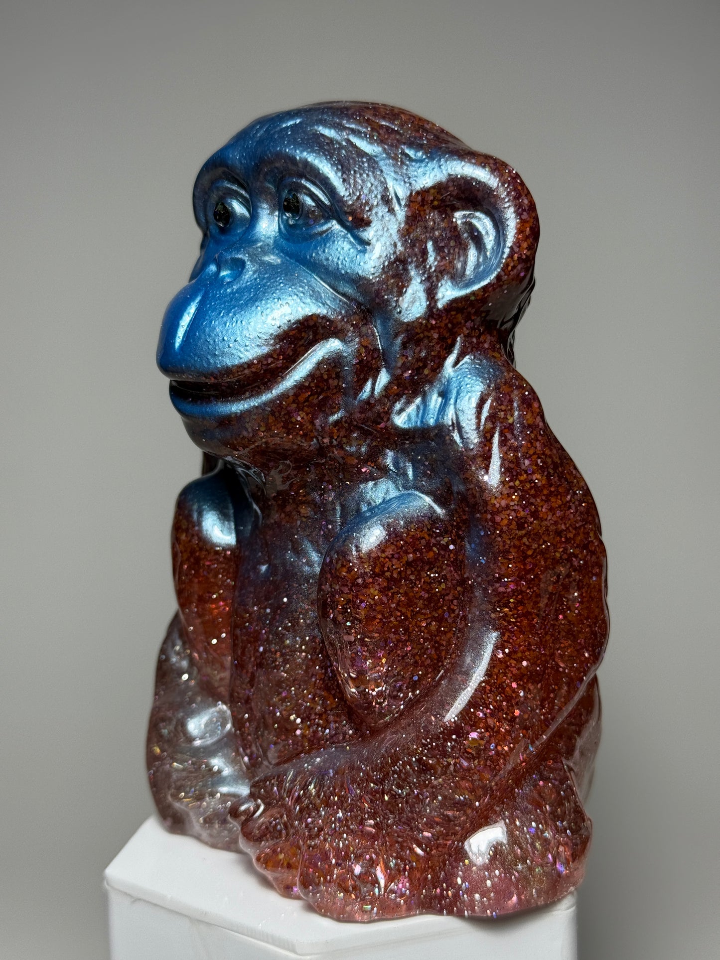 Sitting Monkey: Fade to Clear