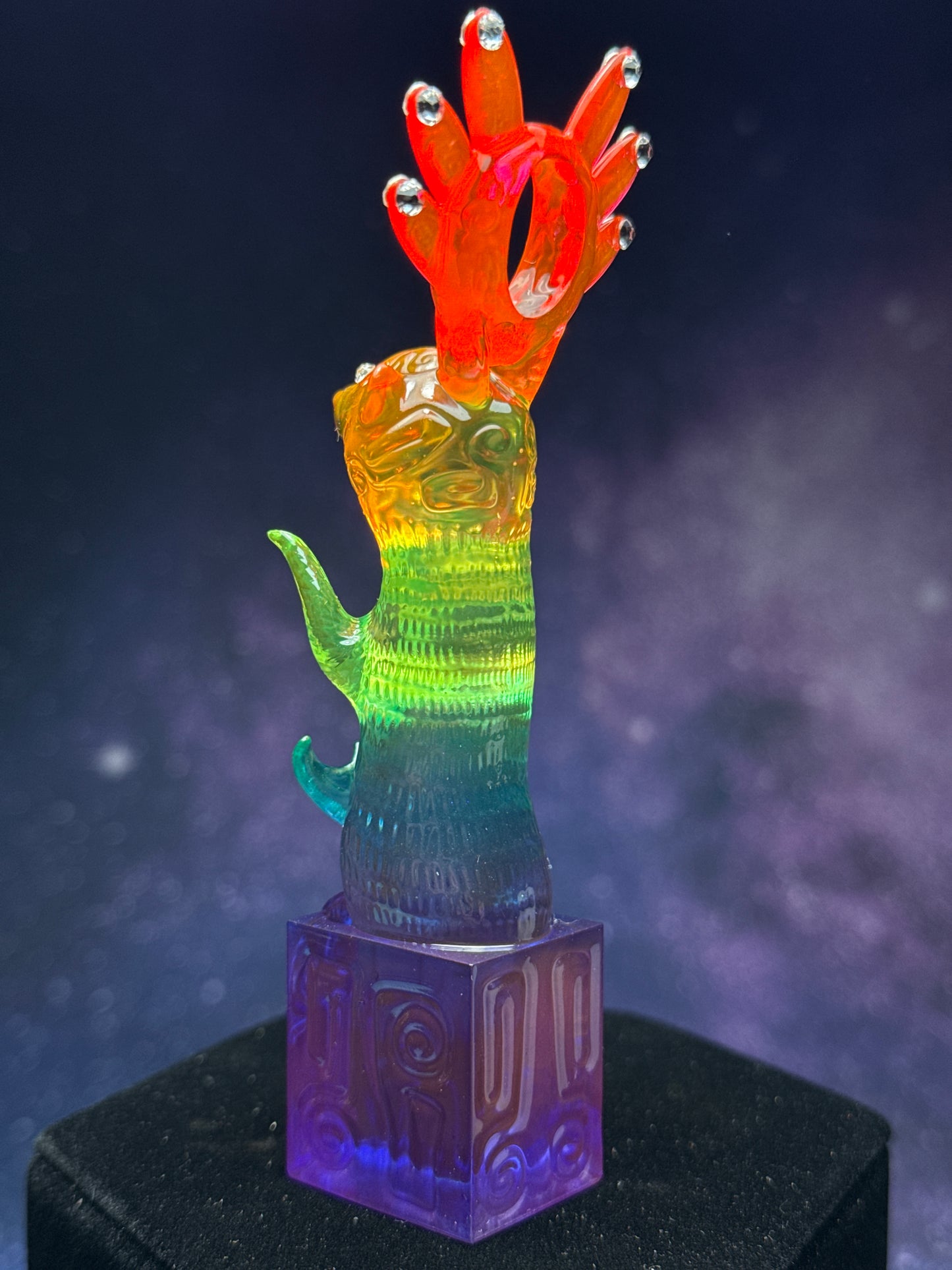 Egyptian Mongoose: Transparent Rainbow