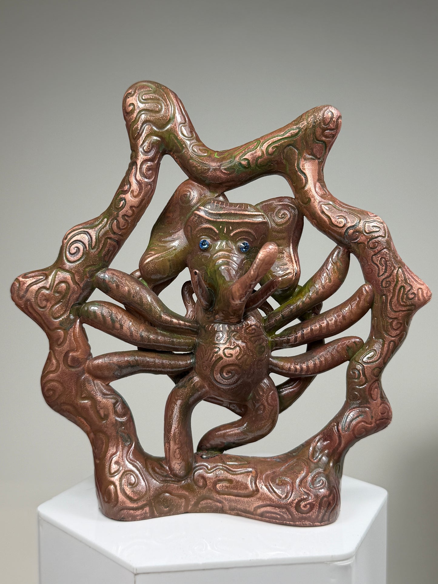 Ganna Sh’aa: Copper Plated with Green