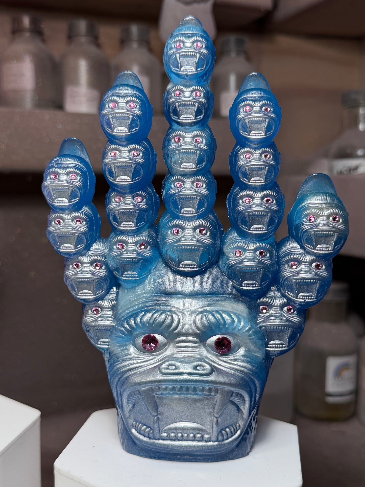 Ape Head Claw: Blue Glow