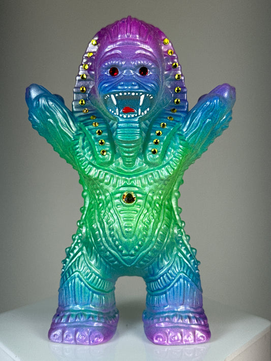 Cosmic Sphinx Ape Troll: Dark Neon