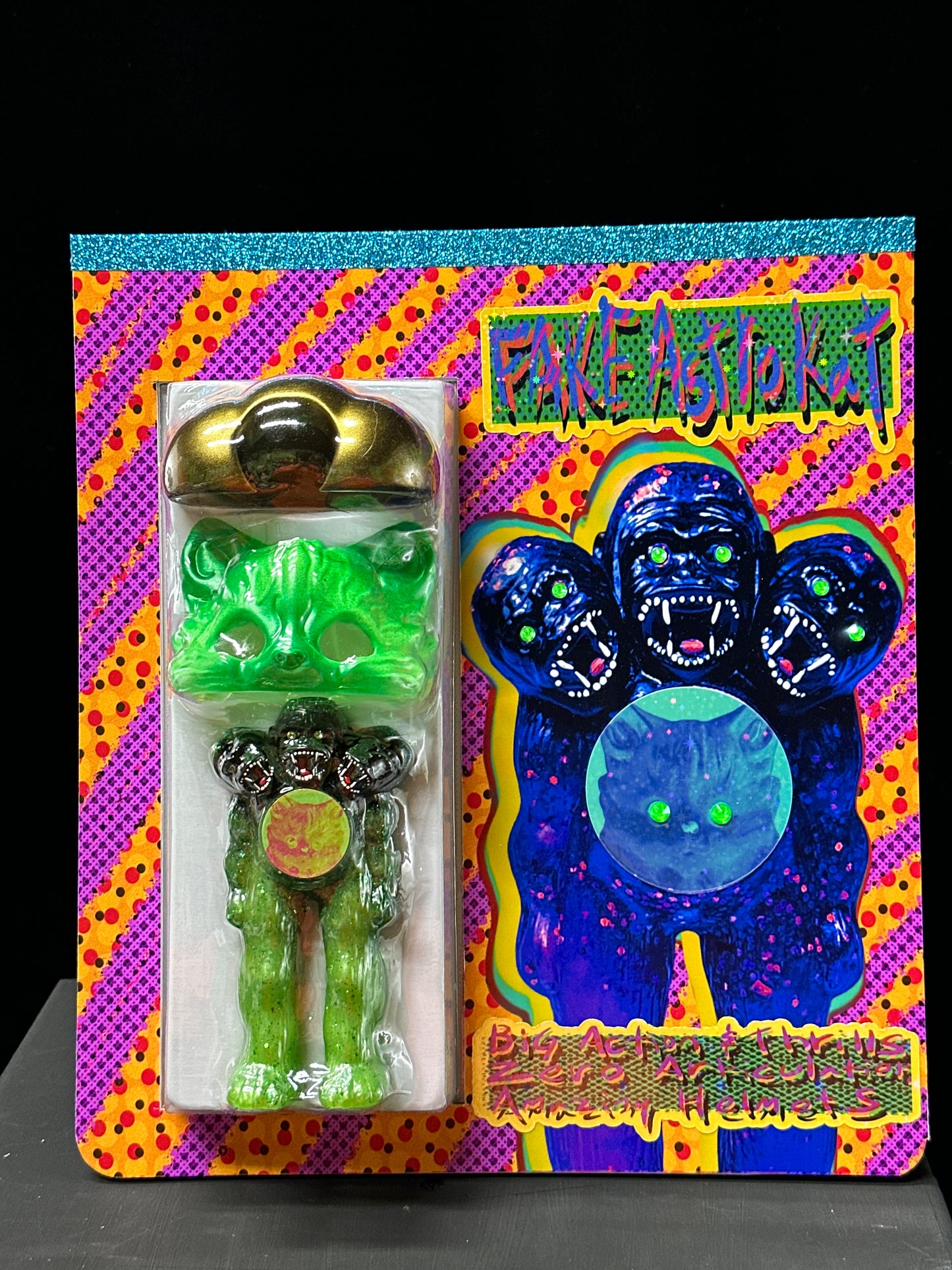 FAKE AstroKat: Green with Glitter (Limited Deluxe Package)