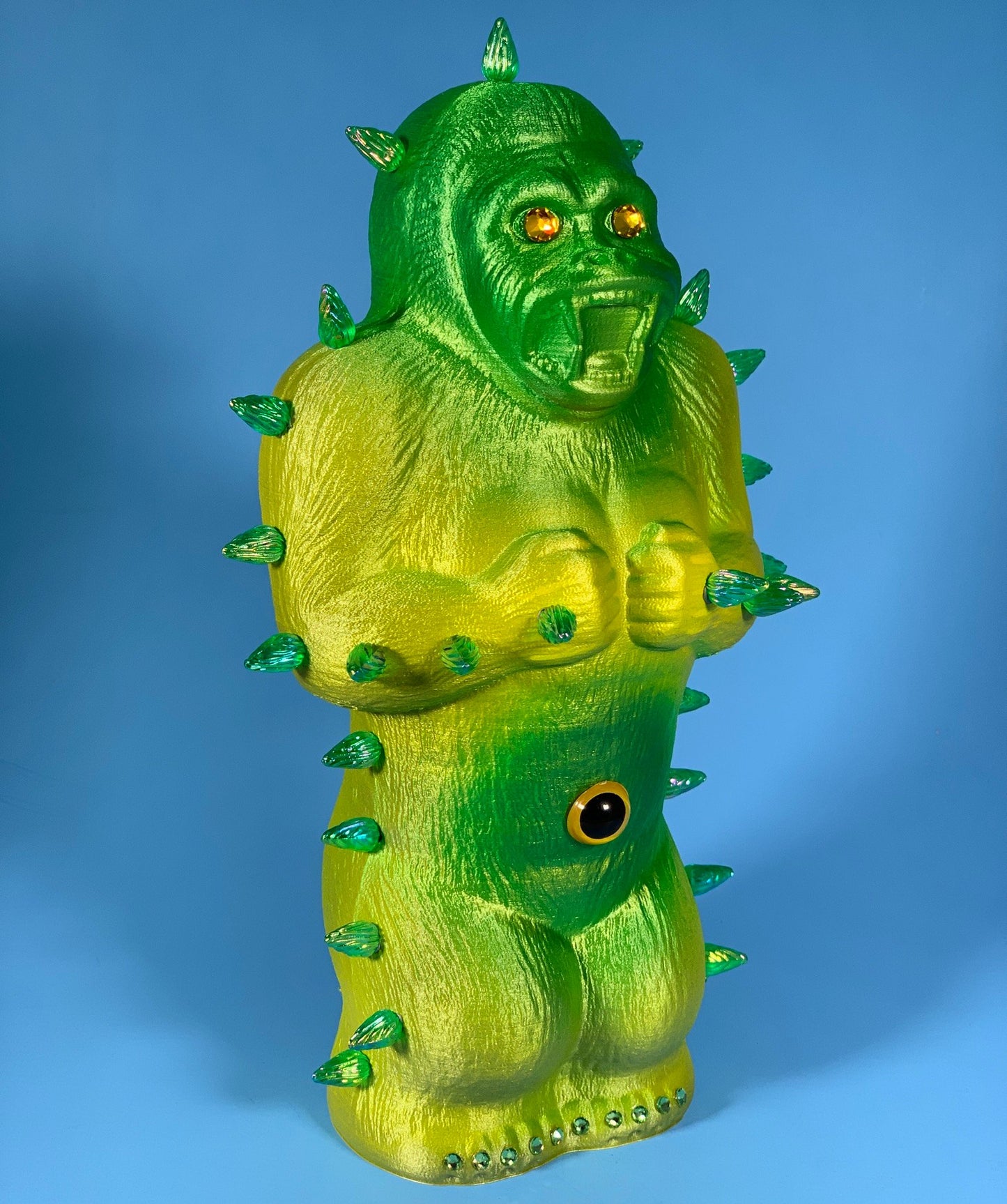 Green and Yellow Shiny Ape