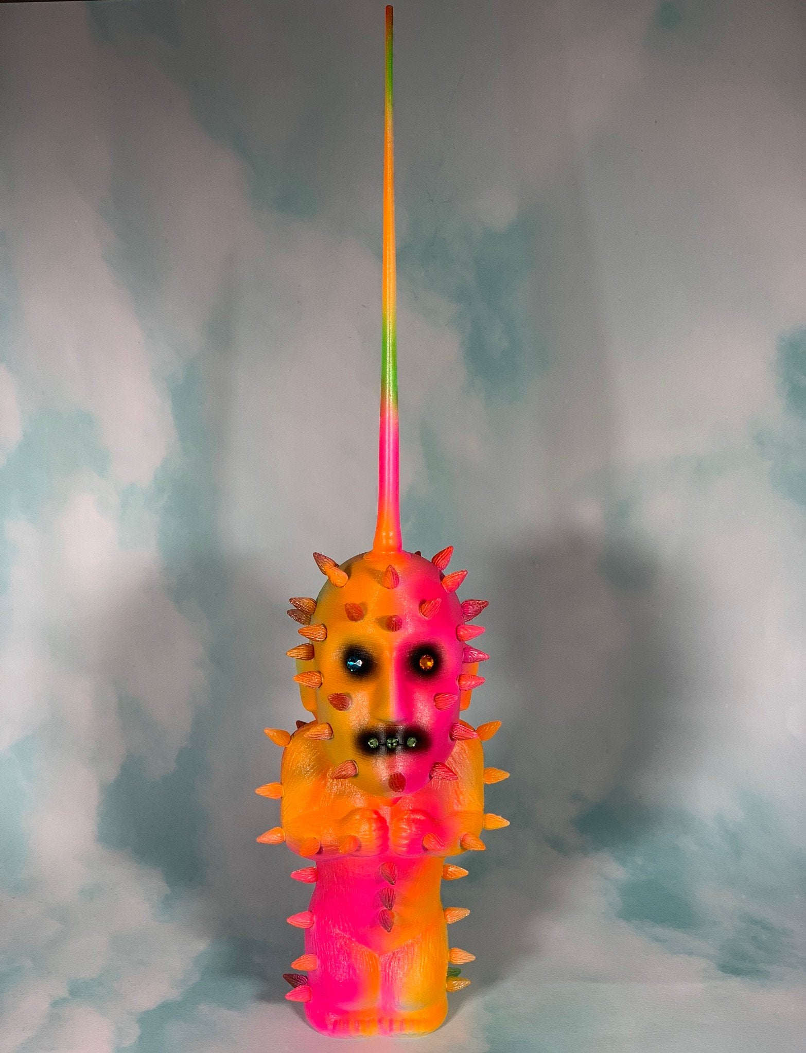 Large Tall Spike & Stubby Spike Freak: Florescent Colors 