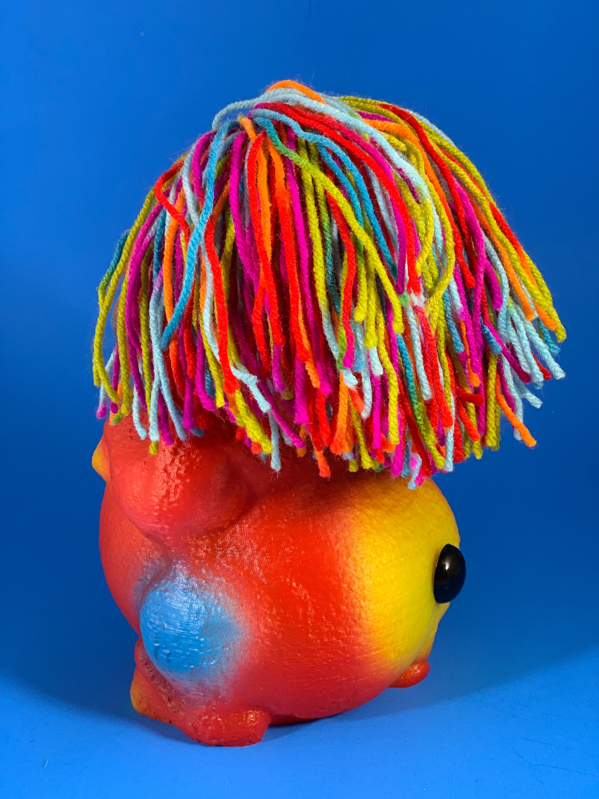 Rainbow Head Pig