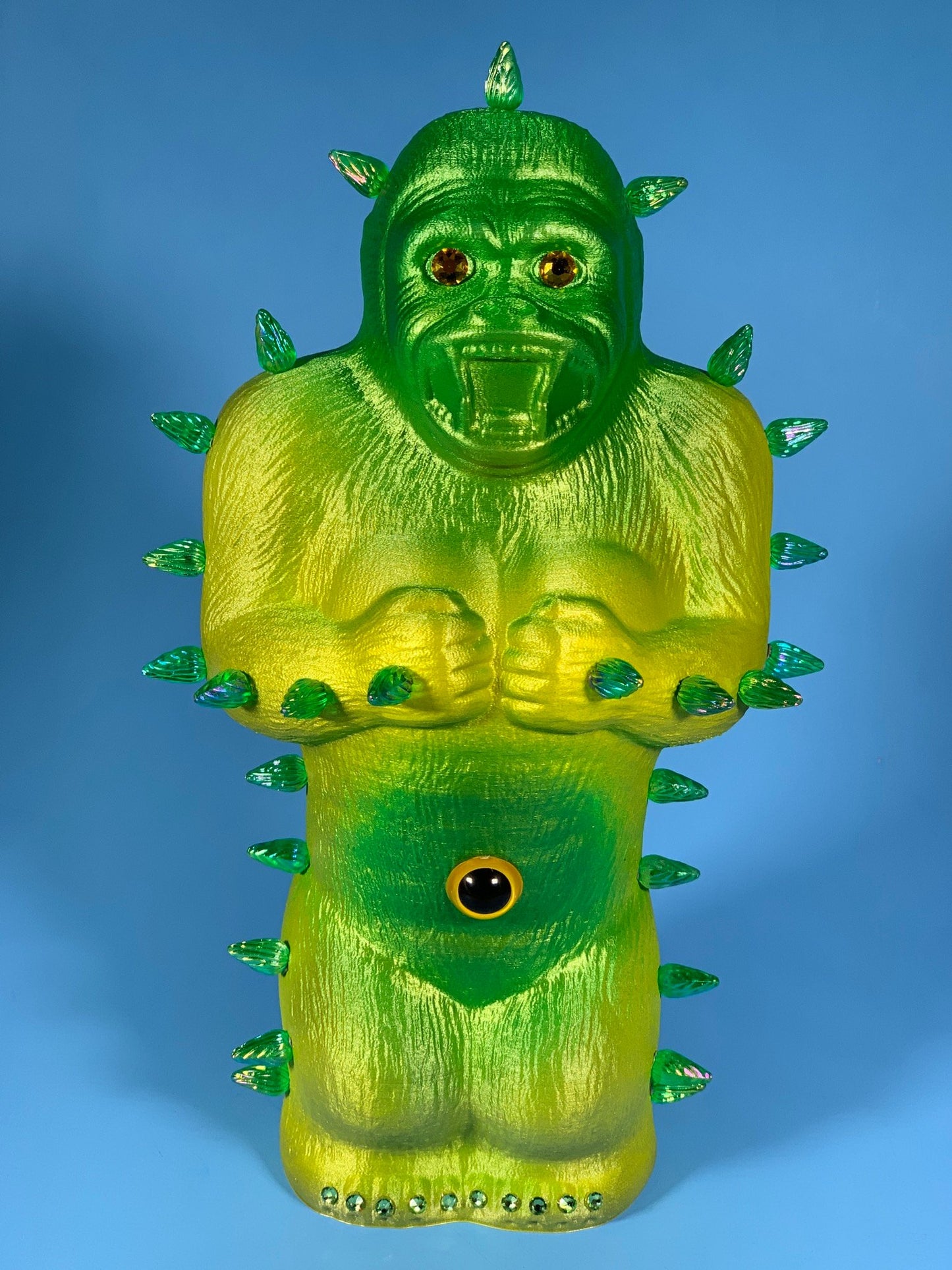 Green and Yellow Shiny Ape