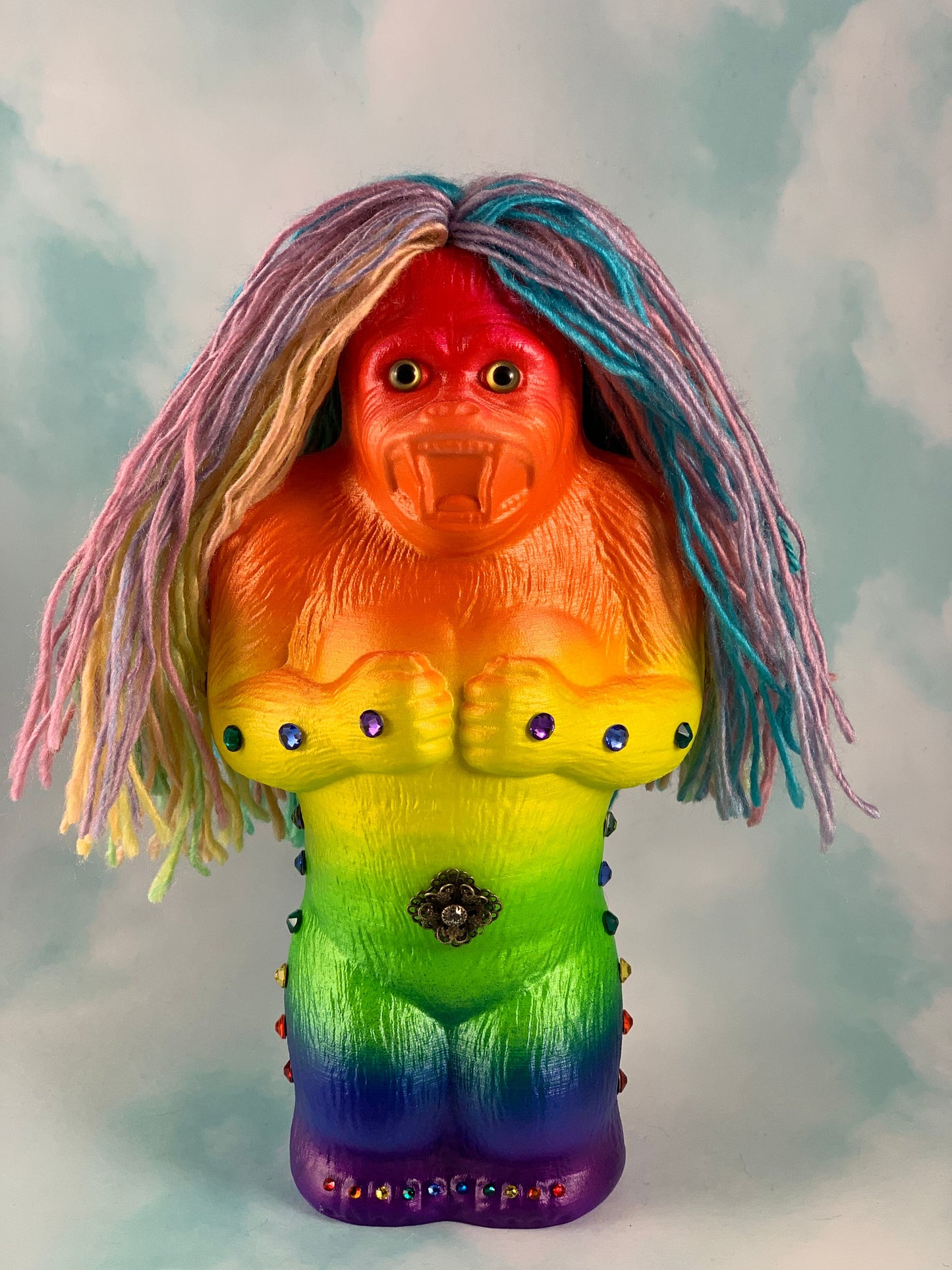 Super Rainbow Ape Deluxe, Translucent. 