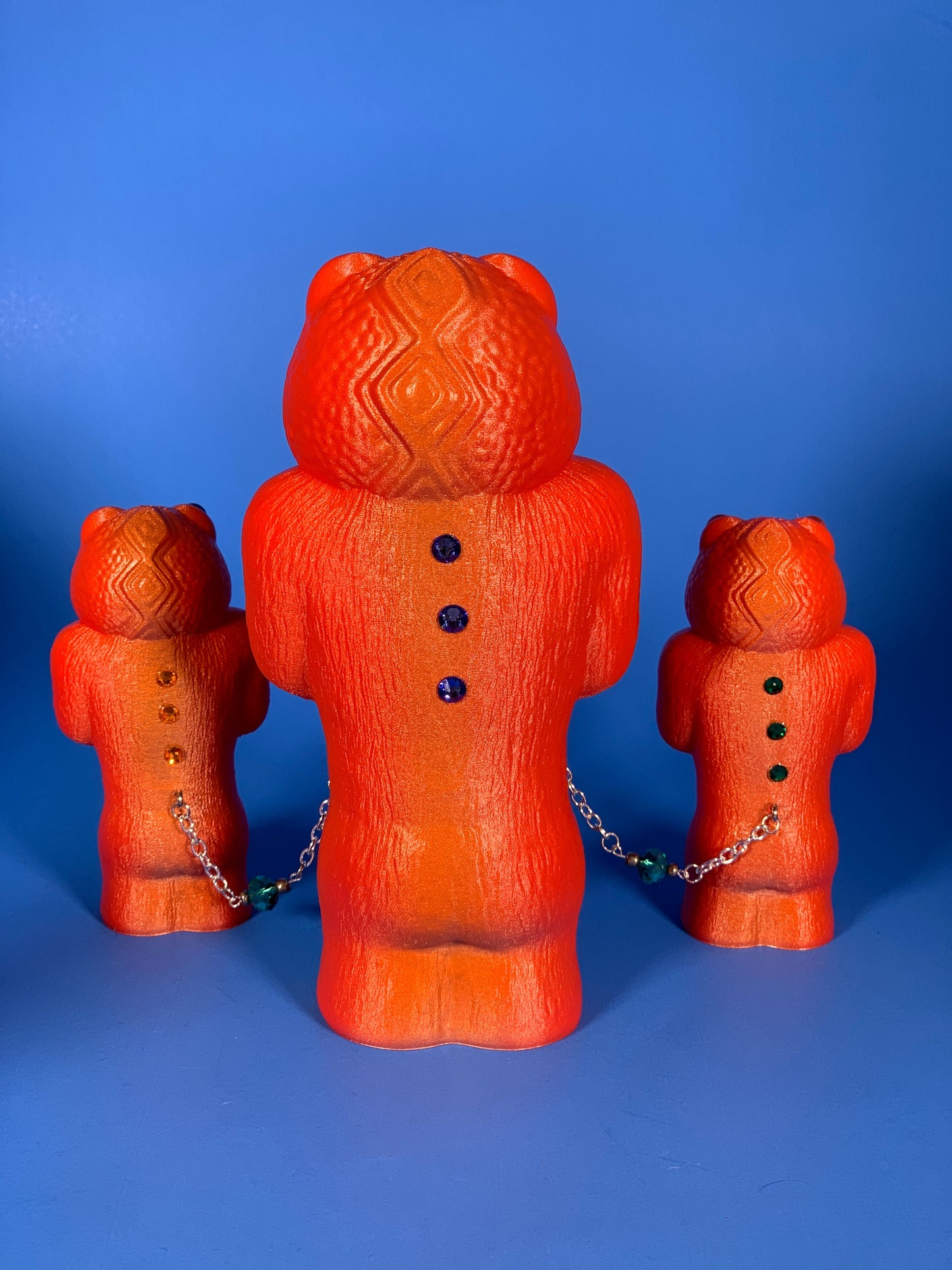 Wonderful Time Croc-Ape Family: Red/Orange