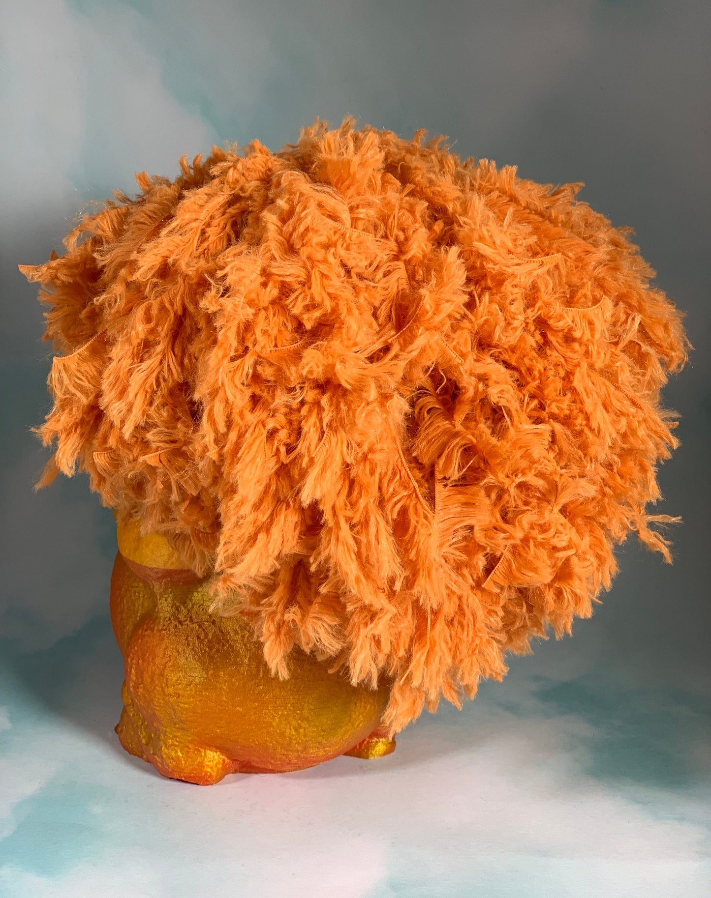 Orange Fluff Pig 