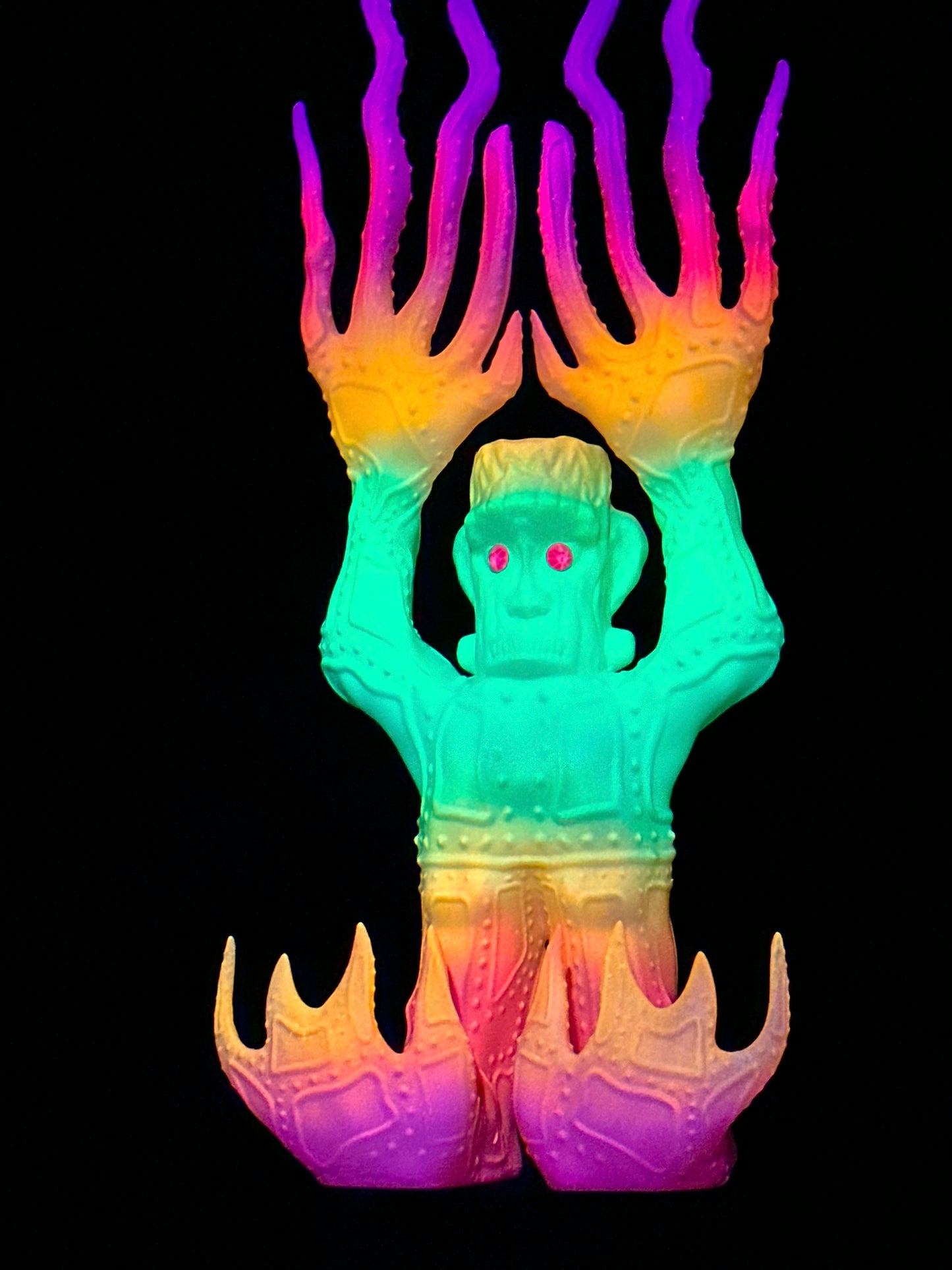 Frankenstein Monster: XXL Neon Bright
