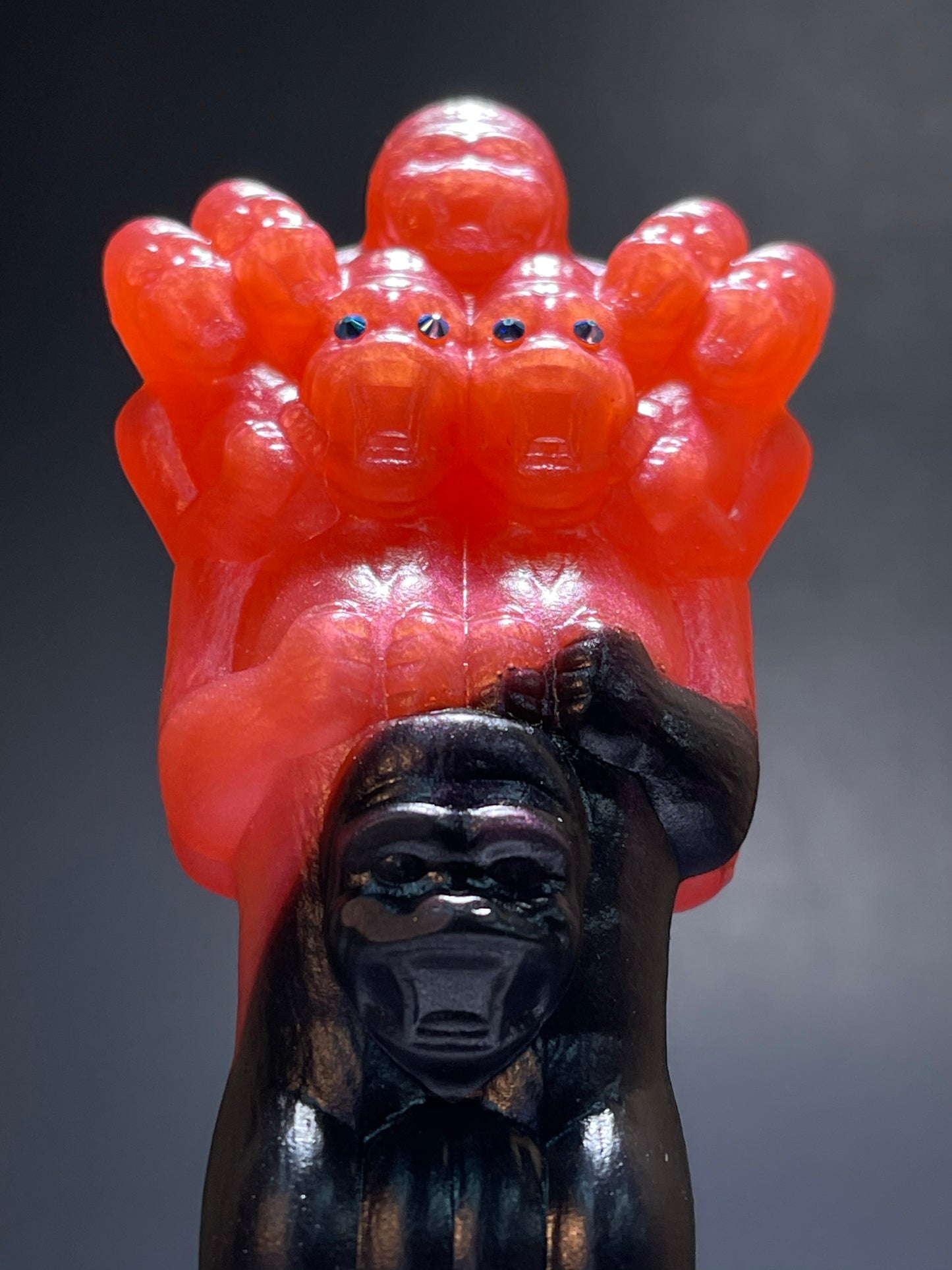 King Ape Lord: Pink/Black Fade