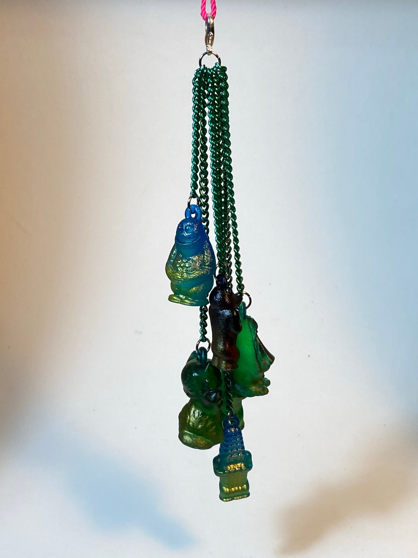 Large Charms: Green Chain