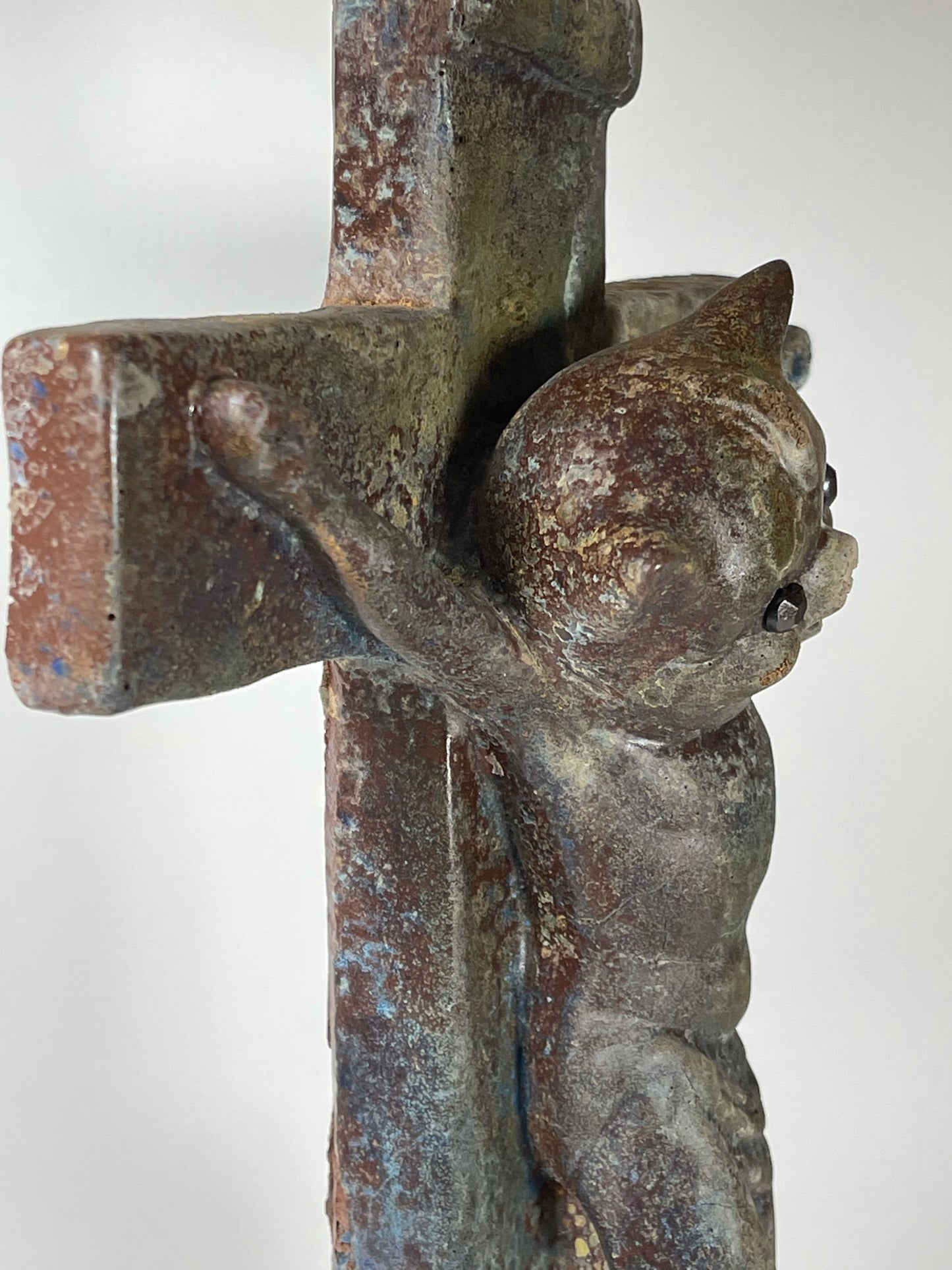Adult Piggy Jesus: Rusted Iron