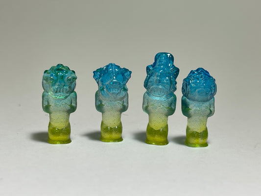 Space Ape Revenge Squad: mini prototype set, blue/green
