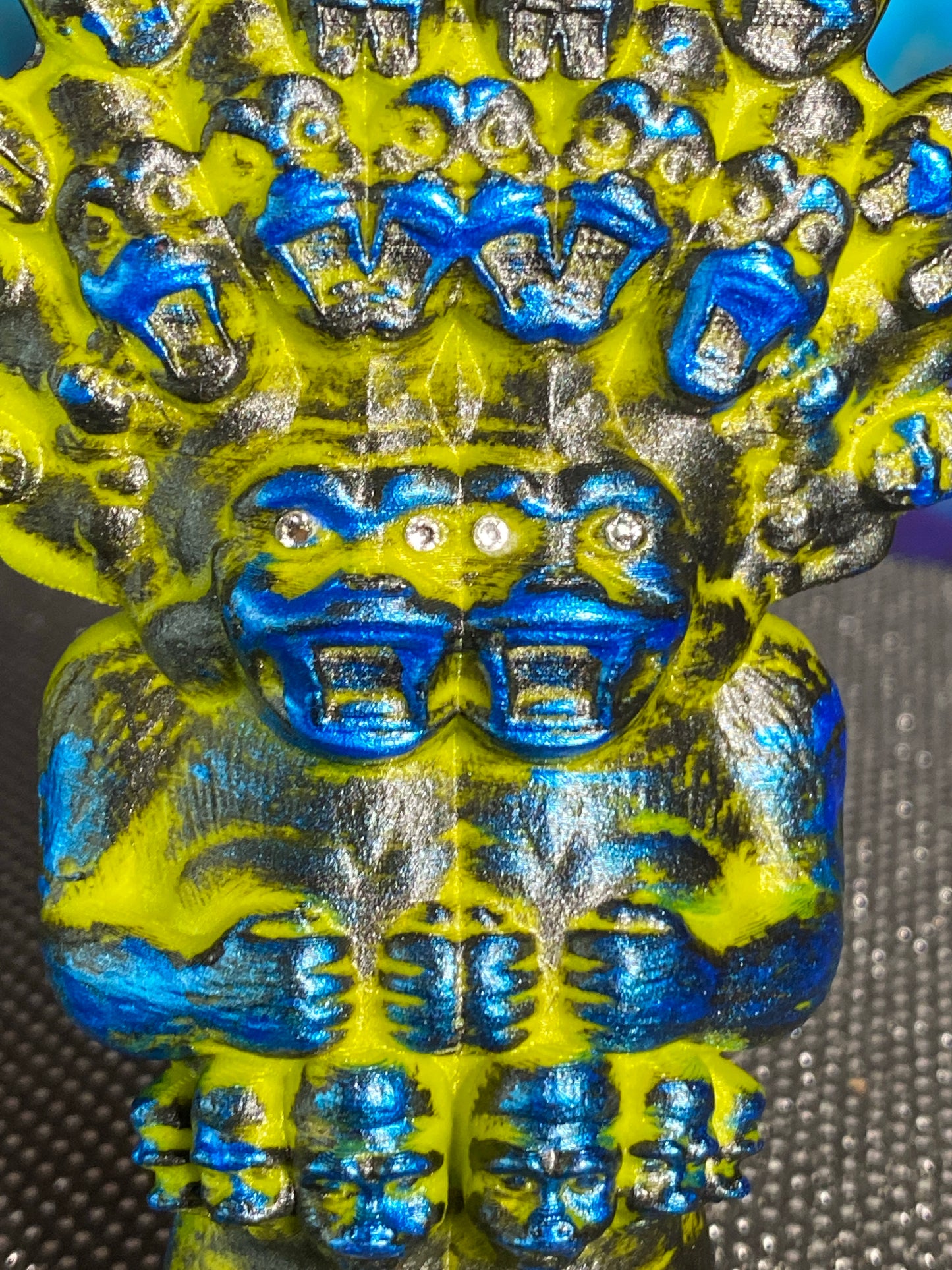 Mega God Ape Lord Freak: green/gold/blue