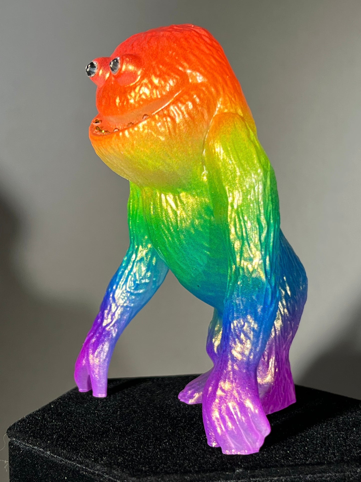 World Famous Monster: Neon Gold Rainbow