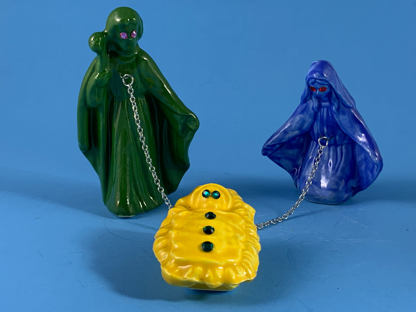 The Holy Family: Yellow/Green/Blue