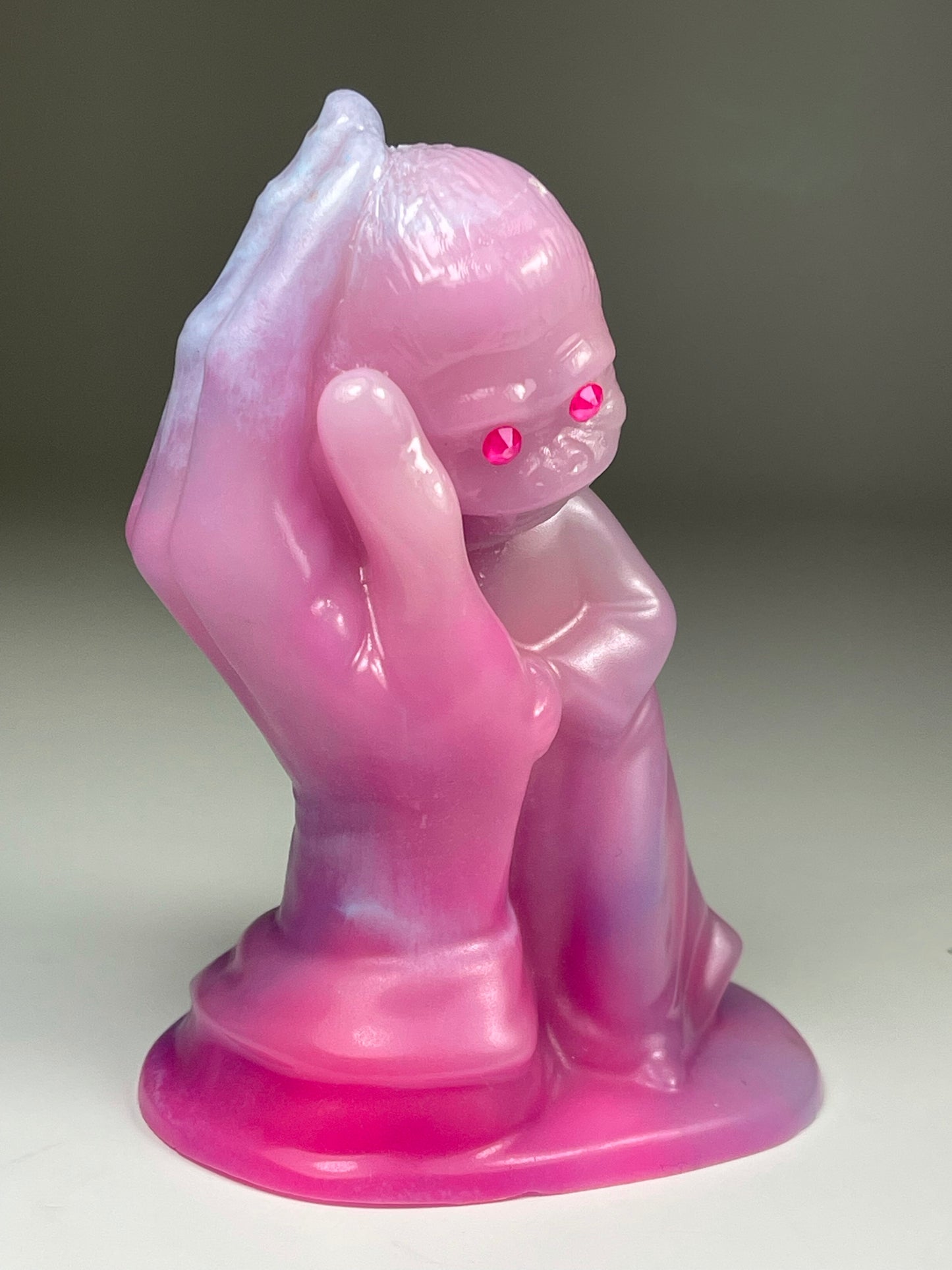 Ape in the Palm of the Lord: Glow in the Dark Pink Nightmare