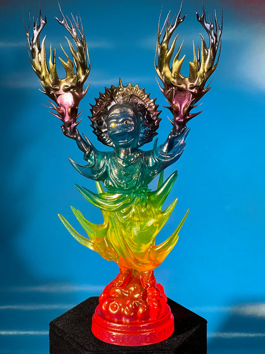 The Child Ape Jesus, Powered Up: Rainbow Heart Metal Flame