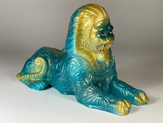 Sphinx Ape: Golden Chalkware