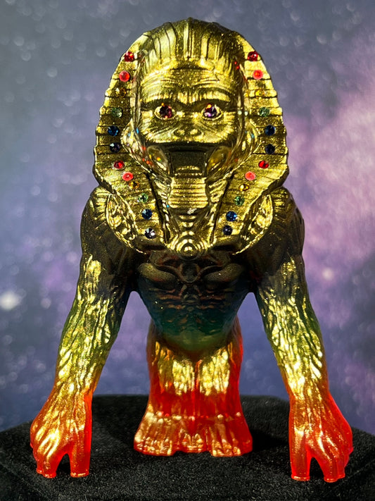 World Famous Sphinx Ape: Gold Chrome Rainbow Day