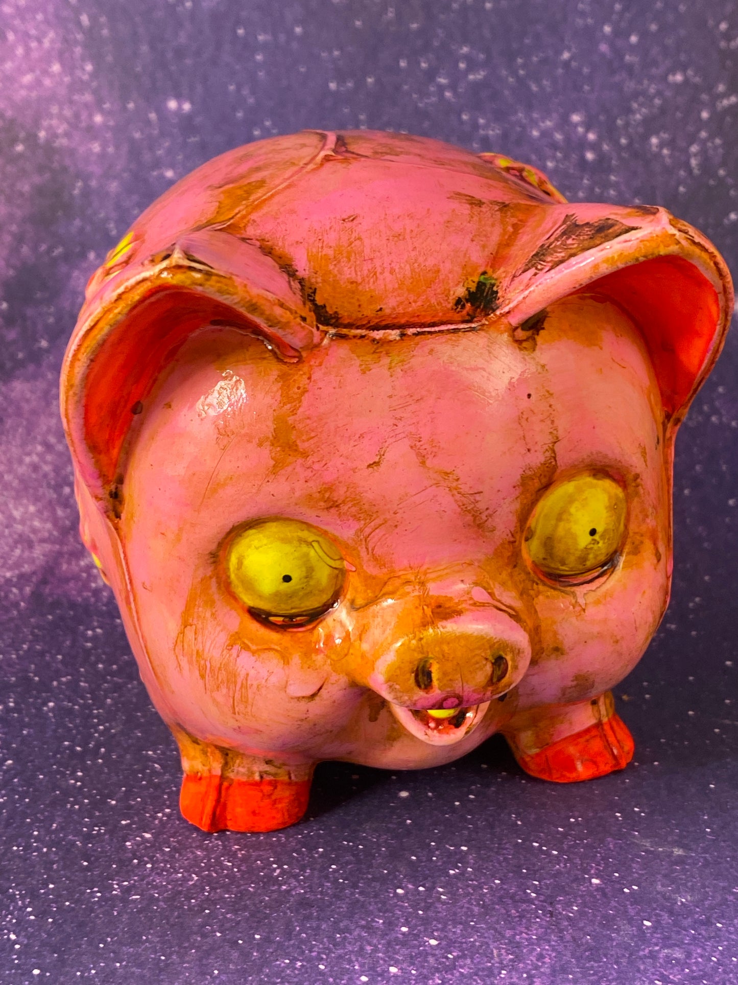 Happy Pig: Crying on the Inside and Also the Outside