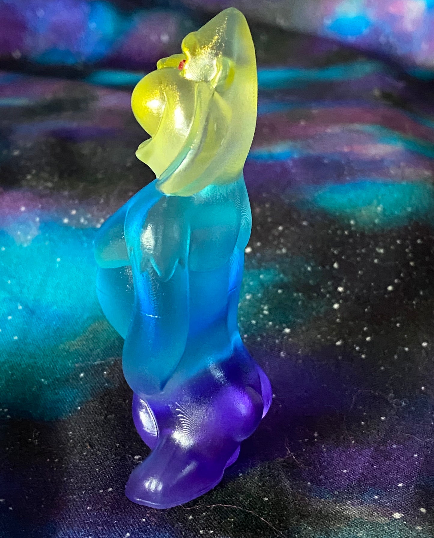 Resin Apes: Purple/Blue/Clear/Yellow